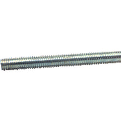 Threaded Rod - M12-1.75; 1 Meter Long; Zinc Plated - First Tool & Supply