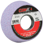 5 x 1-3/4 x 1-1/4" - Type 11 - AS3-60-J-VCER - Tool & Cutter Grinding Wheel - First Tool & Supply