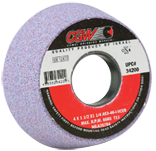 4 x 1-1/2 x 1-1/4" - Type 11 - AS3-60-K-VCER - Tool & Cutter Grinding Wheel - First Tool & Supply