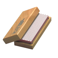 6 x 2" - Coarse Grit - Rectangular Bench Model Diamond Whetstone in Plastic Box - First Tool & Supply