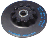 5" - BD55F Style - Resin Fibre Disc Quick Change Holder Pad - Medium - First Tool & Supply