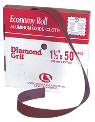 1-1/2" x 50 Yds - 60 Grit - Aluminum Oxide - Shop Roll - First Tool & Supply