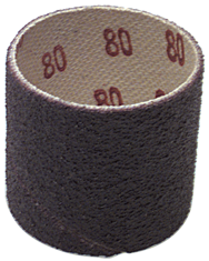 1-1/2 x 1'' - 80 Grit - A/O Resin Bond Abrasive Band - First Tool & Supply