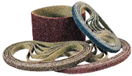 2 x 72" - Medium - Maroon Surface Conditioning Belt With Low Stretch Backing - First Tool & Supply