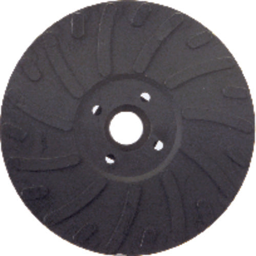 4 1/2″ - Smooth Bore - Spiral Pattern - Polymer Backing Plate For Resin Fibre Disc Without Nut - First Tool & Supply