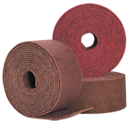 4'' x 30 ft. - Medium Grit -ium Grit - Aluminum Oxide GP Buff & Blend Abrasive Roll - First Tool & Supply