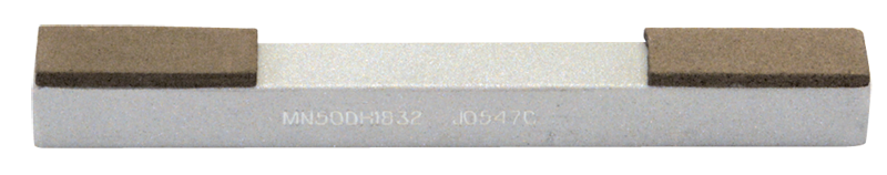 1'' Diamond Length - 4'' OAL (3/8 x 3/8") - 100/180 Grit - Double End Resin Bond Diamond Hone - First Tool & Supply