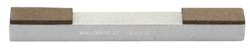 1'' Diamond Length - 4'' OAL (3/8 x 3/8") - 180/320 Grit - Double End Resin Bond Diamond Hone - First Tool & Supply