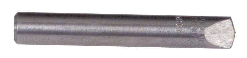 1/3 Carat - 3/8 x 2-1/2'' Shank - Natural Diamond Chisel for Radius Tool - First Tool & Supply