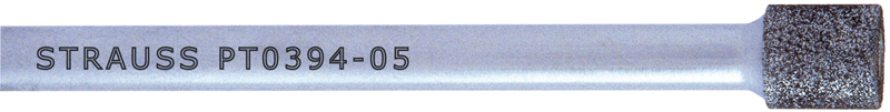 .394 x .197 x 1/4" - Medium Grit - Diamond Mandrel - First Tool & Supply