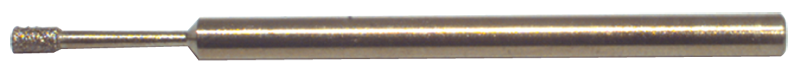 .730 x .394 x 1/4" - 120 Grit - Diamond Jig Grinding Mandrel - First Tool & Supply