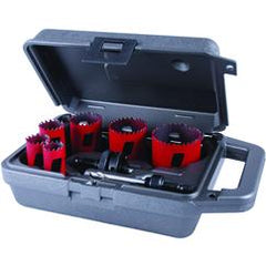 MHS04P PLUMBERS HOLE SAW KIT - First Tool & Supply