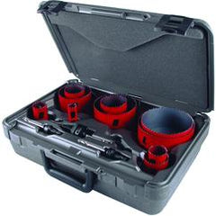 MHS08E ELECTRICIAN HOLE SAW KIT - First Tool & Supply