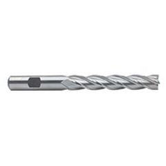 9/32 Dia. x 3-3/4 Overall Length 4-Flute Square End High Speed Steel SE End Mill-Round Shank-Center Cut-Uncoated - First Tool & Supply