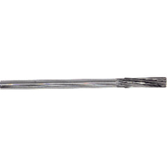 ‎1/8″ Dia. 4-Flute, Round Shank, Spiral Flute, HSS, 3-1/2″ OAL Chucking Reamer Series/List #1653 - First Tool & Supply