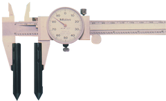 Center Line Gage - for 4; 6; & 8" Calipers - First Tool & Supply