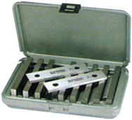 #599-921-4 - 9 Piece Set - 3/4 to 1-3/4'' - Parallel Set - First Tool & Supply