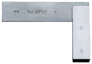 #20-6-Certified - 6'' Length - Hardened Steel Square with Letter of Certification - First Tool & Supply