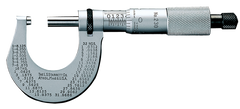 #T230XFL - 0 - 1'' Measuring Range - .001 Graduation - Friction Thimble - Carbide Face - Outside Micrometer - First Tool & Supply