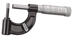 #569AXP - 0 - 1'' Measuring Range - .001" Graduation - Friction Thimble - Carbide Face - Tubing Micrometer - First Tool & Supply