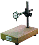 #675GJ - Kit Contains: .0005" Graduation; 0-25-0 Reading - Pink Granite Stand & Dial Indicator - First Tool & Supply