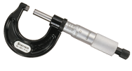 #T436.1XRL-2   1 - 2'' Measuring Range - .001 Graduation - Ratchet Thimble - Carbide Face - Outside Micrometer - First Tool & Supply