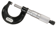 #T436.1XRL-1   0 - 1'' Measuring Range - .001 Graduation - Ratchet Thimble - Carbide Face - Outside Micrometer - First Tool & Supply