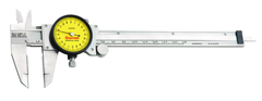 #120MX-150 - 0 - 150mm Measuring Range (0.02mm Grad.) - Dial Caliper with Certification - First Tool & Supply