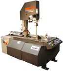 Mark III 18 x 22 Capacity Vertical Production Bandsaw with 3° Forward Canted Column; 60° Miter Capability; Variable Speed (50 TO 450SFPM); 24 x 33" Work Table; 5HP; 3PH 480V - First Tool & Supply