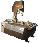 Mark III 18 x 22" Capacity Vertical Production Bandsaw with Pwoer Tilt Head; 3° Forward Canted Column; 60° Miter Capability; Variable Speed (50 TO 450SFPM); 24 x 33" Work Table; 5HP; 3PH 240V - First Tool & Supply