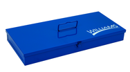 30-1/4 x 11-1/2 x 4-3/4" Blue Toolbox - First Tool & Supply