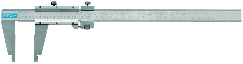 0 - 24" / 0 - 600mm Measuring Range (.001" / .02mm Grad.) - Vernier Caliper - First Tool & Supply