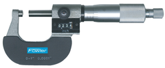 2 - 3'' Measuring Range - .0001" Graduation - Ratchet Thimble - Carbide Face - Digital Outside Micrometer - First Tool & Supply