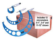 0 - 12" .0001" Graduation Micrometer Set - First Tool & Supply