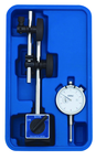 Set Contains: 1" Indicator w/Fine Adj Mag Base - Electronic Indicator with Fine Adjustment Mag Base - First Tool & Supply