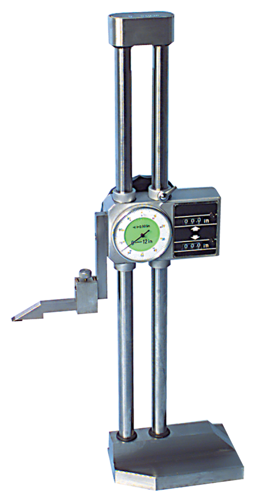 #TC24HG - 24" - .001" Graduation - Twin Beam Digital Count Dial Height Gage - First Tool & Supply