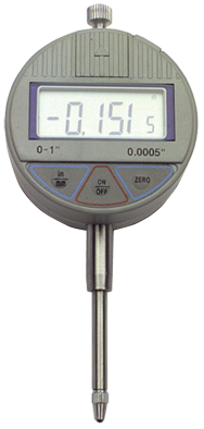 0 - 1 / 0 - 25mm Range - .0005/.01mm Resolution - Electronic Indicator - First Tool & Supply