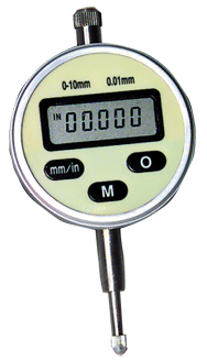0 - 4 / 0 - 100mm Range - .0005/.01mm Resolution - Electronic Indicator - First Tool & Supply