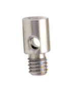 M2 x .4 Male Thread - 10mm Length - Stainless Steel Adaptor Tip - First Tool & Supply