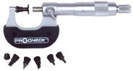 Anvil - 7-Pc Anvil Attachment Kit - .235; .250; & .270 Anvil Dia. - Individual Micrometer Anvil Attachment - First Tool & Supply