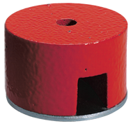 1-1/4'' Diameter Round; 14 lbs Holding Capacity - Button Type Alnico Magnet - First Tool & Supply