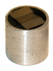 Rare Earth Two-Pole Magnet - 1'' Diameter Round; 85 lbs Holding Capacity - First Tool & Supply