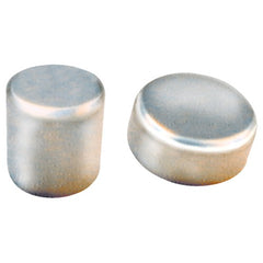 Rare Earth Magnet Material (Nickel) - 1/2″ Diameter Round; 17.8 lbs Holding Capacity - First Tool & Supply