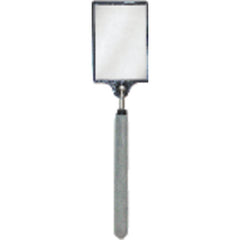 3 1/2″ × 2 1/2″ Size - Rectangular-32 3/4″ Extended Length - Telescoping Pocket Mirror - First Tool & Supply