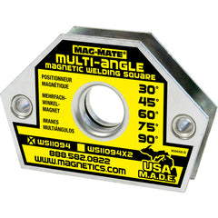 Magnetic Welding Square - 10 Angle-3 3/8″ × 1/2″ × 2 9/16″-23 lbs Holding Capacity - First Tool & Supply