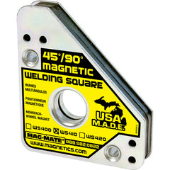 Magnetic Welding Square - Adjustable - 6 1/8″ × 5/8″ × 3 3/8″-110 lbs Holding Capacity - First Tool & Supply