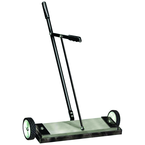 Mag-Mate - Permanent Ceramic Self Cleaning Magnetic floor and Shop sweeper. 24" wide - First Tool & Supply