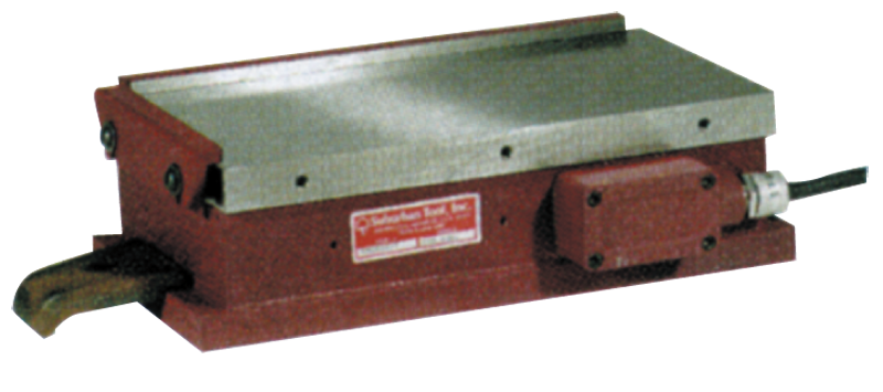 Electromagnetic Chuck with Transverse Poles - #EMCB824T; 8'' x 24'' - First Tool & Supply
