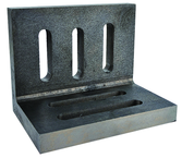 4-1/2 x 3-1/2 x 3" - Machined Open End Slotted Angle Plate - First Tool & Supply