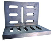 12 x 9 x 8" - Machined Open End Slotted Angle Plate - First Tool & Supply